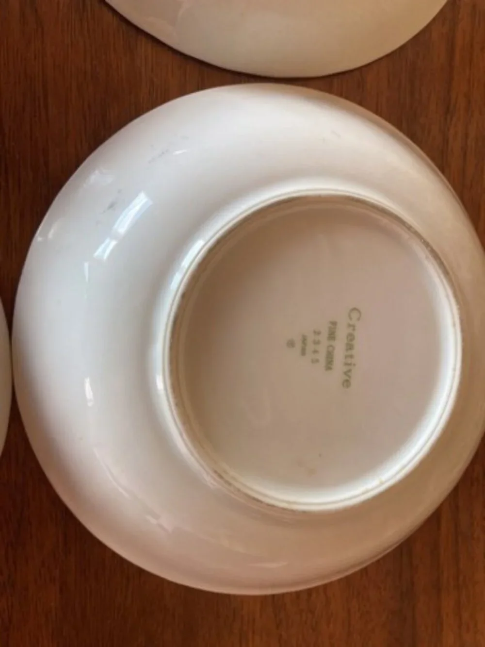4 Vintage Creative Fine China Regency Pink Rose Fruit Bowls 5.5